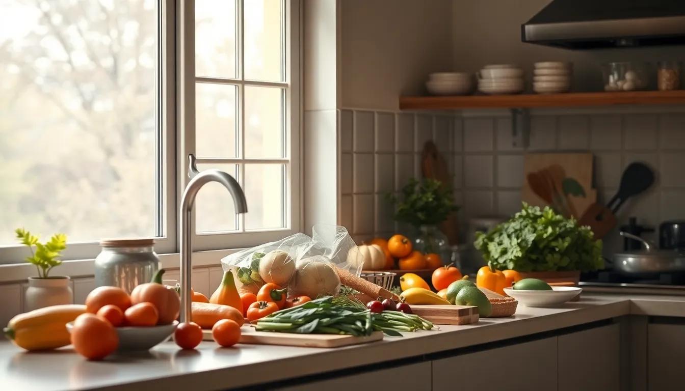 무료 급식소에서 식사하시는 어르신