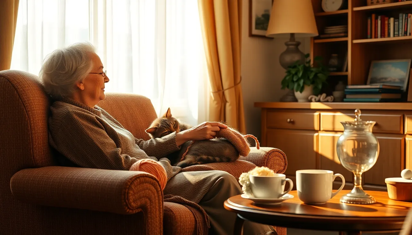 노년 부부의 행복한 모습