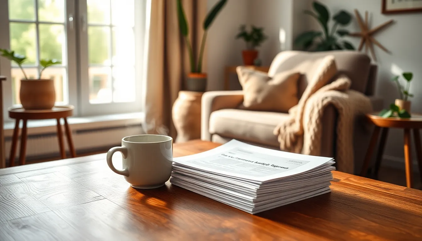 행정복지센터에서 상담받는 모습