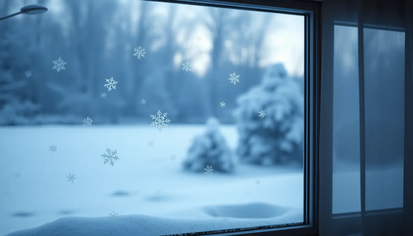 따뜻한 집안에서 행복해하는 가족의 모습