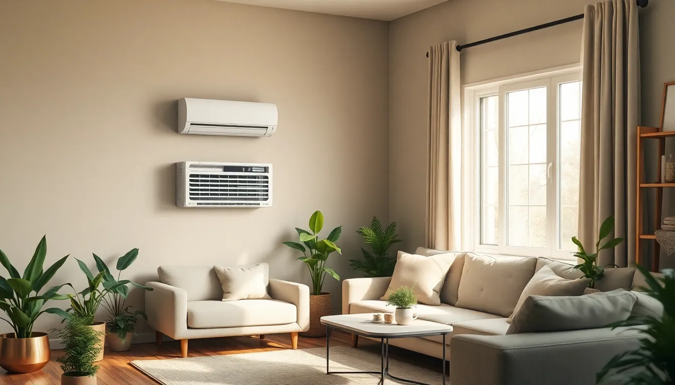 시원한 여름을 보내는 가족의 모습